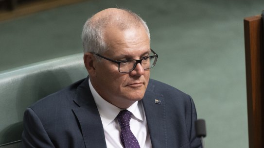 Former prime minister Scott Morrison.