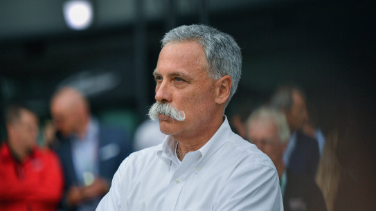 Formula One boss Chase Carey.