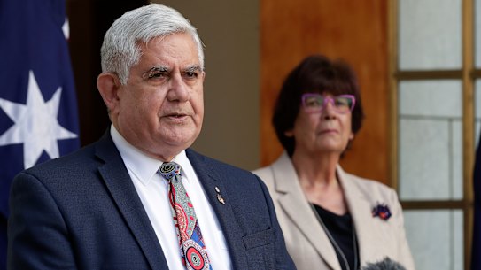 Ken Wyatt, with Pat Turner, said any body set up to advise the government cannot be developed independently of the government.