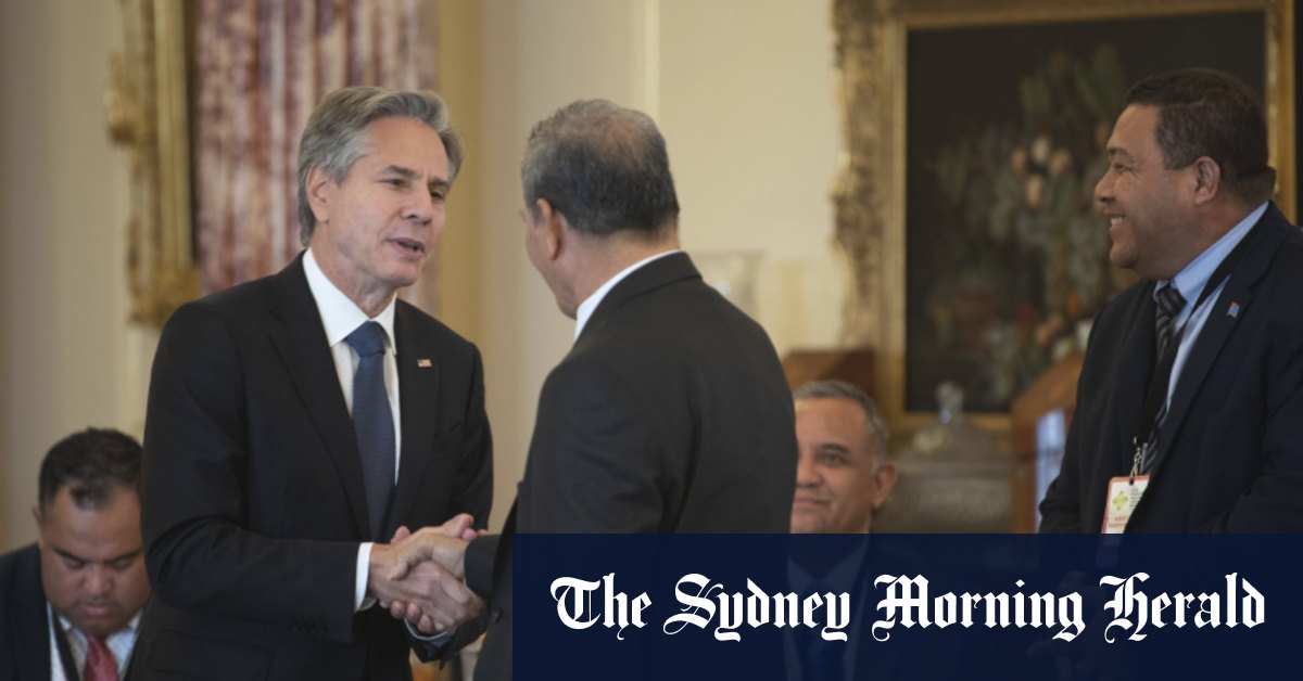 US signs Pacific pact with South Pacific Island nations