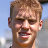 Noah Mraz was drafted by Hawthorn on Thursday night.
