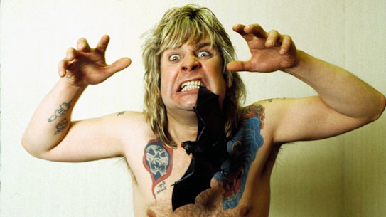 You never really knew what Ozzy Osbourne was going to do on-stage.