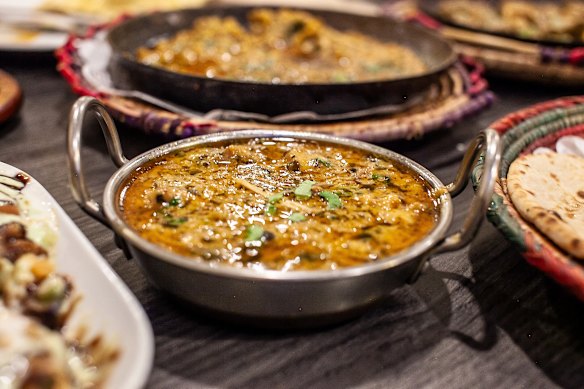 Mutton karahi.