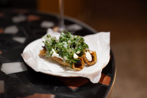 New-era Mexican cooking for the discerning (wine) drinker.