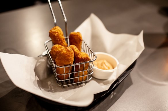 Breaded cheese sticks for the win.