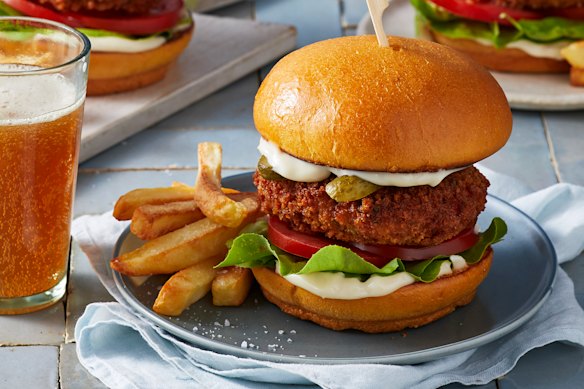 RecipeTin Eats: Prawn burgers.
