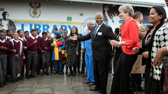 Theresa 'RoboMay' takes stiff turn on South Africa dance floor