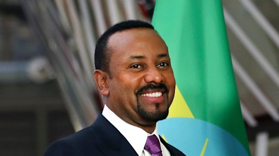 Ethiopian Prime Minister Abiy Ahmed.