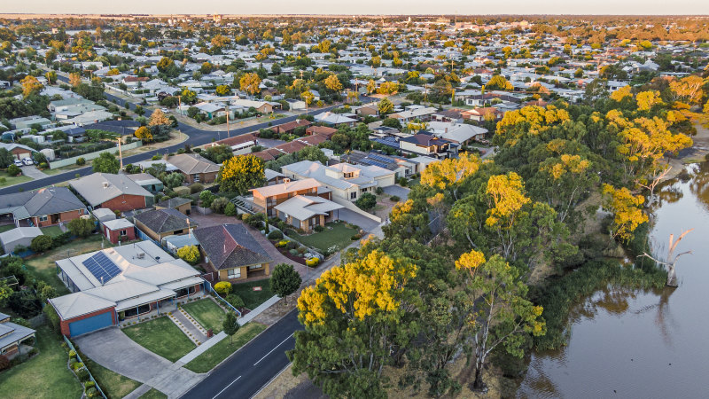 How house prices have changed in Victorian tree-change towns over five years