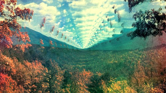 Leif Podhajsky’s design for Tame Impala’s Innerspeaker, 2010.