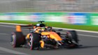 McLaren driver Oscar Piastri of Australia steers his car during the second practice session for the Australian Formula One Grand Prix at Albert Park, in Melbourne, on Friday.