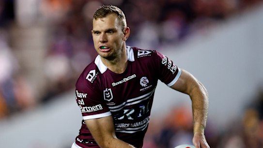 Tom Trbojevic in action on Friday night.