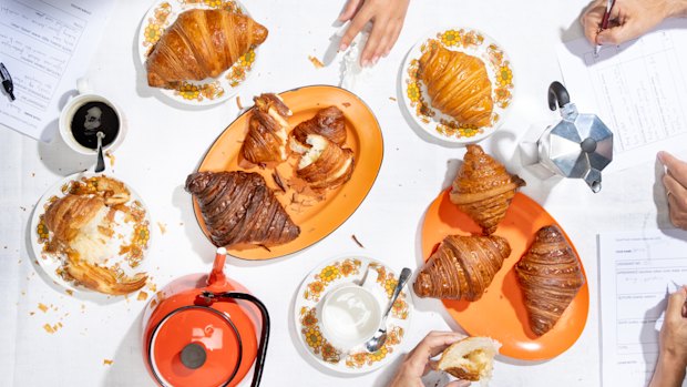 The great Good Food Melbourne croissant taste test.