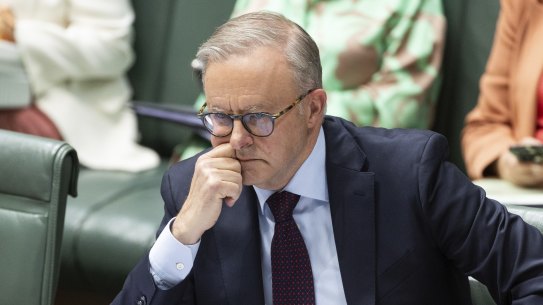 Anthony Albanese in question time on Wednesday: “Every innocent life matters whether it is Israeli or Palestinian.”