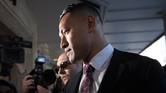 Israel Folau is suing Rugby Australia for unlawfully terminating his contract because of his Christian beliefs.
