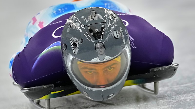 Ukrainian athlete banned from wearing tribute helmet at Winter Olympics