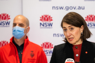 NSW Premier Gladys Berejiklian has clarified her position on vaccines and state borders. 