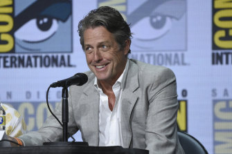 Hugh Grant talks about Dungeons and Dragons: Honor Among Thieves at Comic-Con.