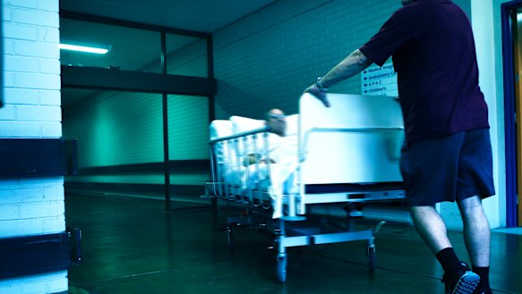 Staffing ratios in emergency departments are “outgrageous”.