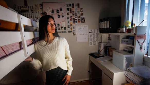 Christelle Salimbangon from St Mary's Senior High School has received early offers from four universities.