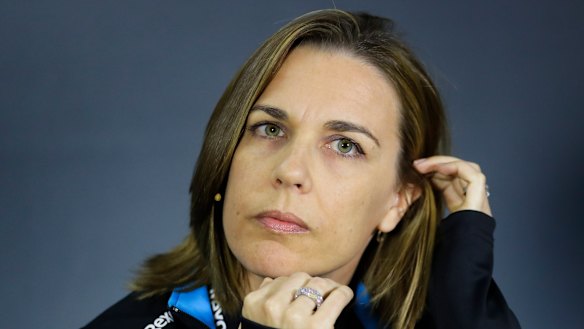 Claire Williams now acts as team principal for Williams.