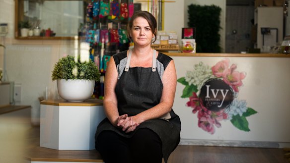 Owner of Ivy Flowers and Gifts, Renee Coleman, is scared for the future of her business if the development doesn't go ahead soon.