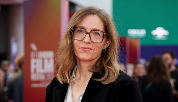 Fiona Crombie na exibição de Hamnet durante o Festival de Cinema de Londres no final do ano passado.