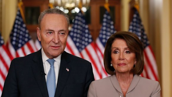 House Speaker Nancy Pelosi oand Senate Minority Leader Chuck Schumer spoke in response President Donald Trump's address on border security.