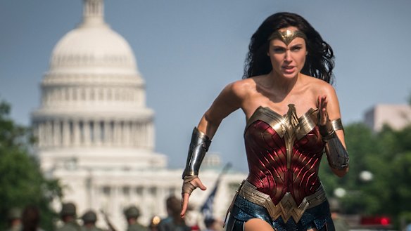 Gal Gadot returns as the eponymous superhero in Wonder Woman 1984. 