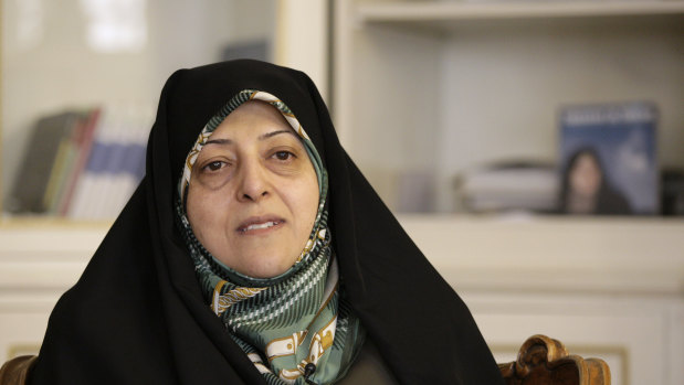 Iranian Vice-President Masoumeh Ebtekar.