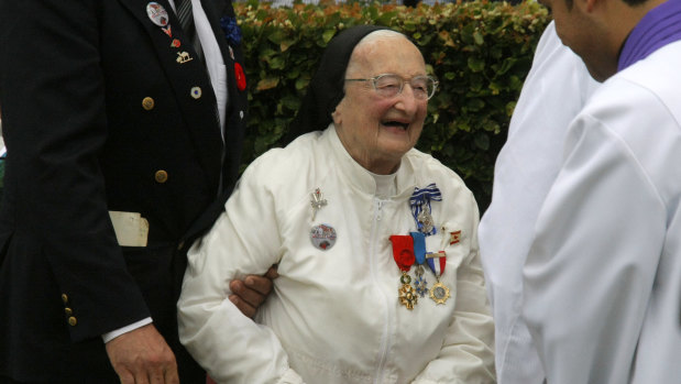 Sister Agnes-Marie Valois pictured in 2012.