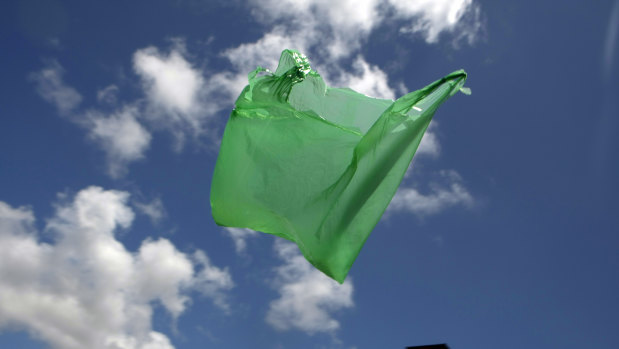 Plastic bags have been in the news in Australia, with a ban imposed by Coles and Woolies. 
