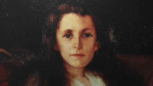 A painting depicting Eileen O'Connor, who helped found the Brown Nurses. 