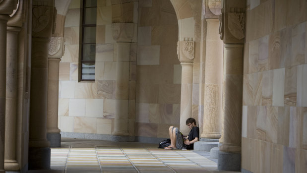 UQ plans for study to be online for the rest of the year.