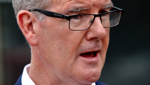 Call for integrity: Opposition Leader Michael Daley.