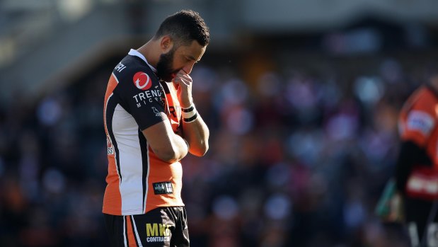 Heavy heart: Benji Marshall is mourning the death of his grandfather but will play on Friday night. 
