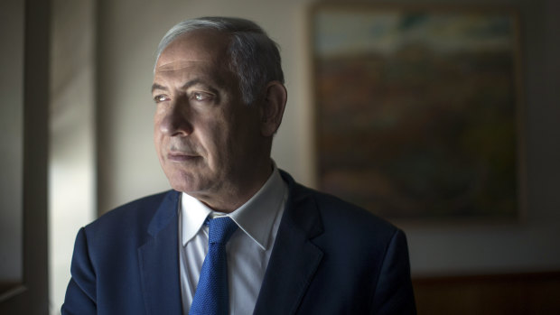 'The weak are erased from history': Israeli Prime Minister Benjamin Netanyahu. 