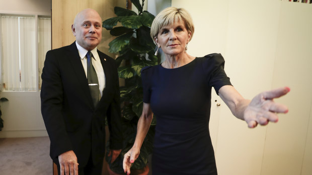 Foreign Affairs Minister Julie Bishop meets with Russian ambassador to Australia Grigory Logvinov, this week to discuss the diplomatic crisis.