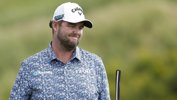 Marc Leishman is within sight of the lead after three rounds in Maui.
