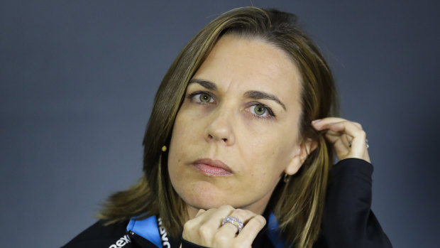 Claire Williams now acts as team principal for Williams.