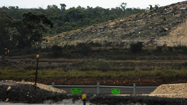 A section of the West Cliff Colliery site run by South32, which has had its mining exploration licence extended.