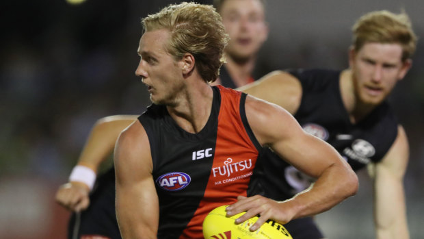 Darcy Parish couldn't squeeze into Essendon's line-up.