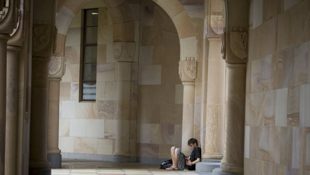 UQ plans for study to be online for the rest of the year.