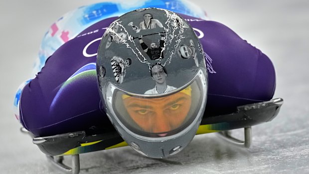Ukrainian athlete Vladyslav Heraskevych was disqualified for wearing his ‘helmet of rememberance’.