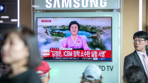 Veteran North Korean news anchor Ri Chun-hee was the first to tell compatriots of the proposed denuclearisation.