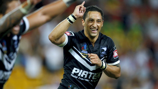 Impressed: The new Kiwis boss has been delighted with the attitude of veteran Benji Marshall.