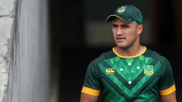 US-bound: Valentine Holmes has been granted a release from the final year of his contract with Cronulla.