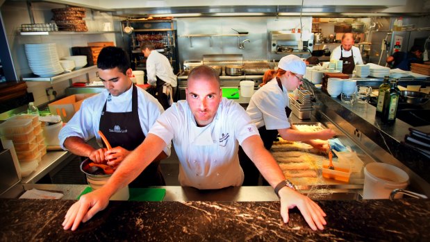 George Calombaris at The Press Club in 2009