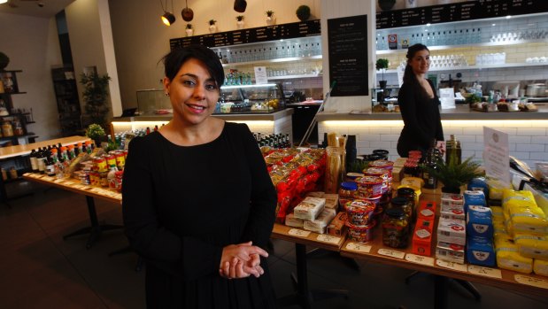 Fran Bartone-Prodromou started selling groceries as a way of getting rid of stock when Charlie and Franks had to close, but the move was so successful, they'll be keeping it longterm.