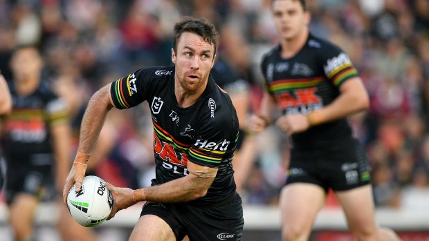 Timely performance: Veteran Penrith playmaker James Maloney.